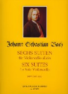 Bach,: Hat szvit BWV 1007-1012