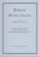 Bárdos L: Musica Sacra I/3 vegyeskarra (K)