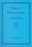 Bárdos L: Musica Sacra I/5 vegyeskarra (K)