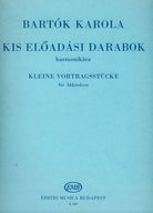 Bartók Karola: Kis előadási darabok harmónikára (K)