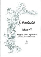 Boccherini: Menuett (2 hegedűre, 1 brácsára, 2 csellóra) (K)