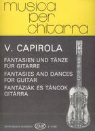 Capirola, Vincenzo: Fantáziák és táncok gitárra
