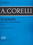 Corelli, A: 12 sonate per violino e basso continuo Op.5 (1-3) (K)