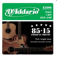 D'Addario EZ890 húrgarnitúra akusztikus gitárhoz  (9-45)