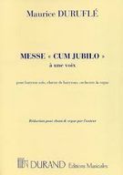 Duruflé, M: Messe Cum Jubilo (bariton) (K)