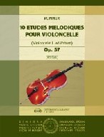Kummer, Friedrich A: 10 Etudes Mélodiques Op57
