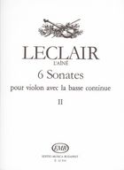 Leclair, Jean-Marie: 6 szonáta II. (K)