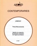 Lendvay K.: Three mouvements (K)