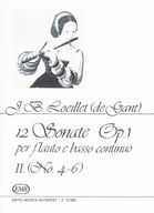 Loeillet, J.B: 12 Sonate  Op. 1. II. (No 4-6)