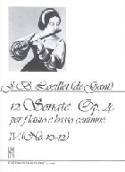 Loeillet, J.B: 12 Sonate  Op. 4. IV. (No 10-12)