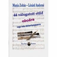 Munia Z: 44 válogatott etűd oboára vagy más dallamhangszerre (K)