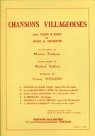 Poulenc, F: Chansons Villageoises (K)