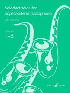 Various: Selected Solos For Tenor Sax (grade 1-3)