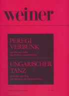 Weiner L.: Peregi verbunk-hegedűre v. violára v. klarinétra zongora kísérettel K